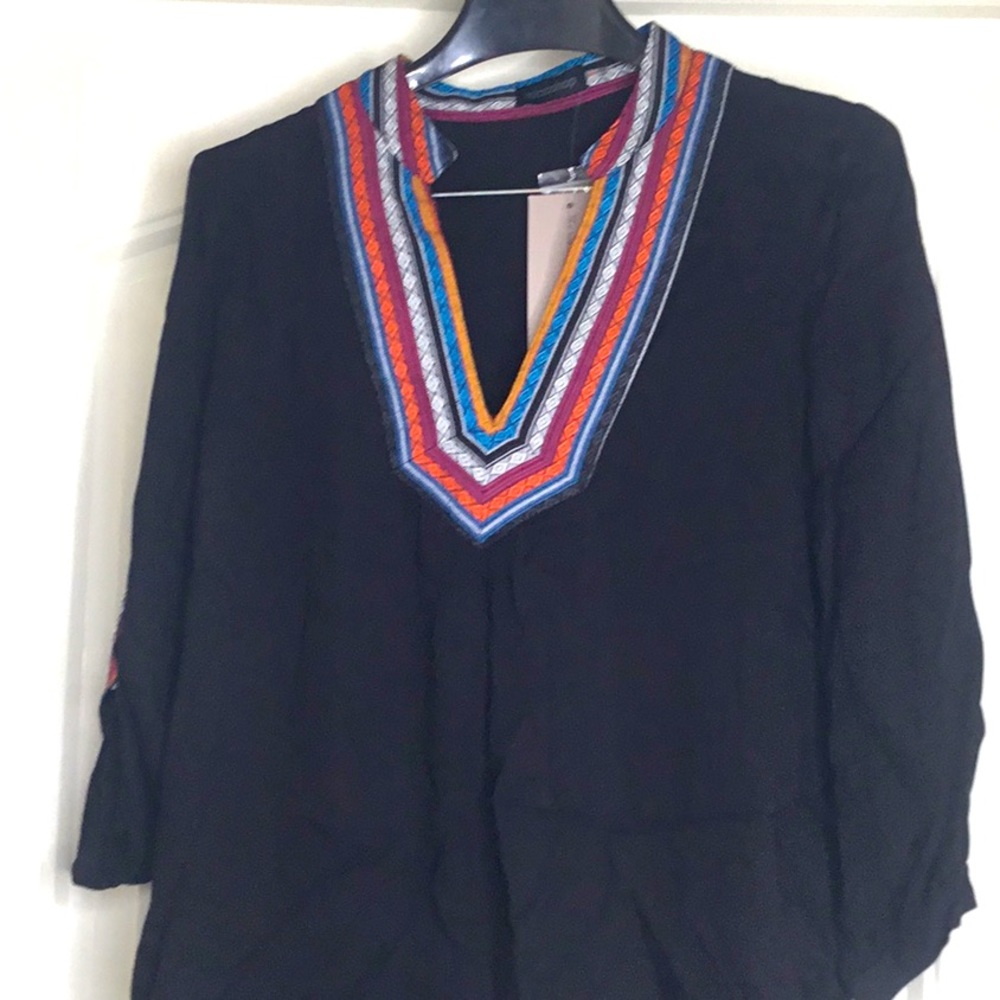 Mittoshop Boho Blouse with cuffed sleeve